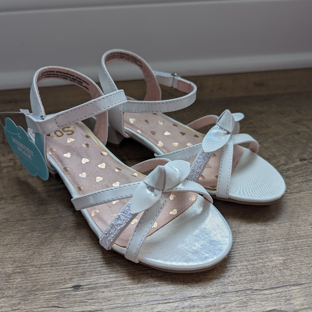 Girls sz 1 dress sandal